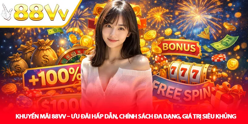 Khuyến mãi 88vv ưu đãi hấp dẫn
